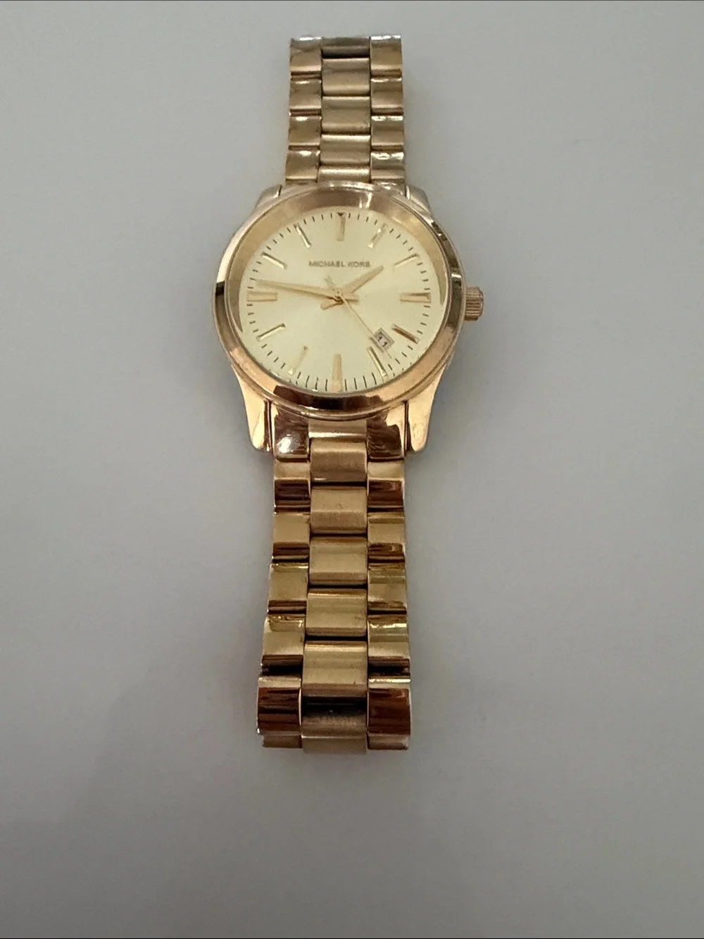Michael Kors Gold Tone Bracelet Watch